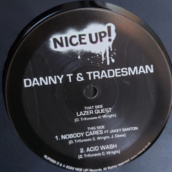 Виниловая пластинка Danny T &amp; Tradesman - Lazer Quest Ep