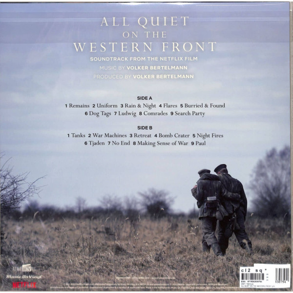 Виниловая пластинка OST / Various - All Quiet On The Western Front (LP)