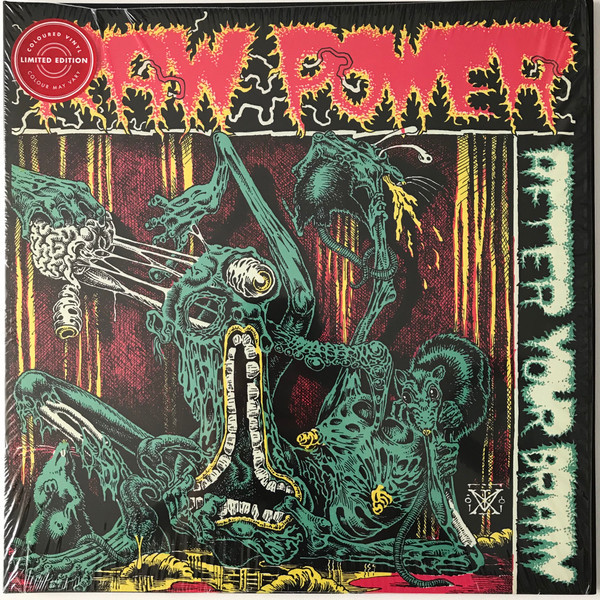 Виниловая пластинка Raw Power - After Your Brain (White / Red Splatter Vinyl)