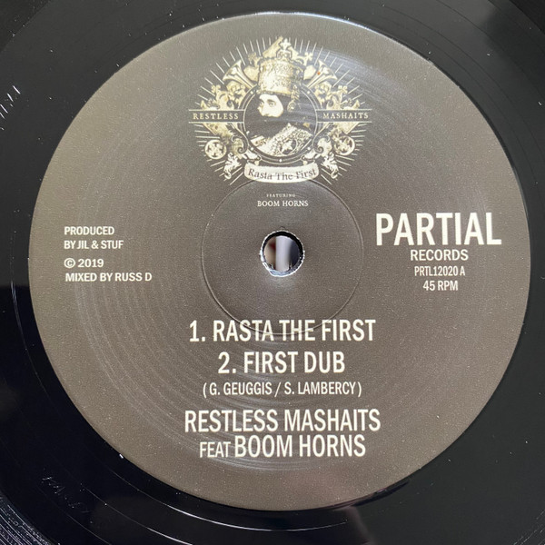 Виниловая пластинка Restless Mashaits Feat. Boom H - Rasta The First