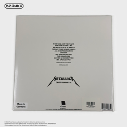 Виниловая пластинка Metallica - Death Magnetic (2LP) серебряный винил