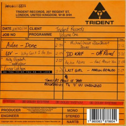 Виниловая пластинка Various Artists - Trident Vol. 1