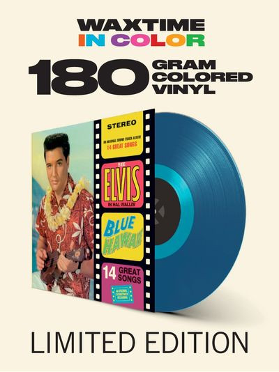 Виниловая пластинка Elvis Presley - Blue Hawaii (Blue Vinyl)