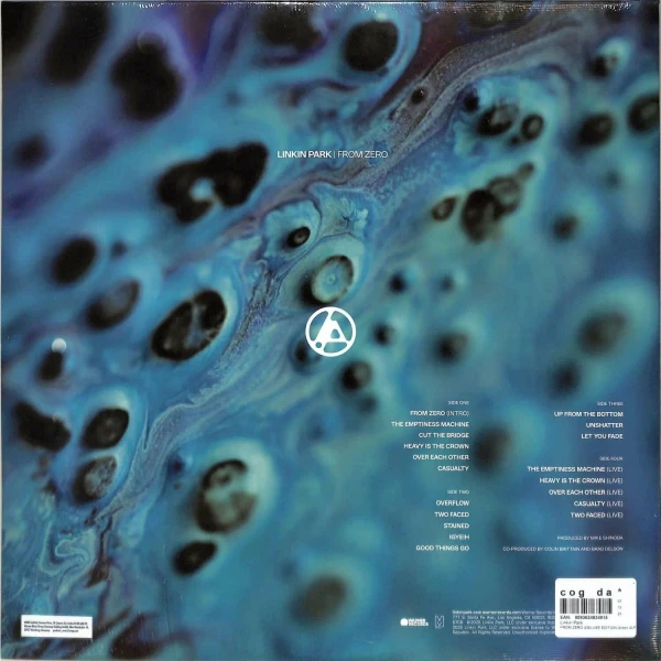 Виниловая пластинка Linkin Park - From Zero (2LP) Green Clear