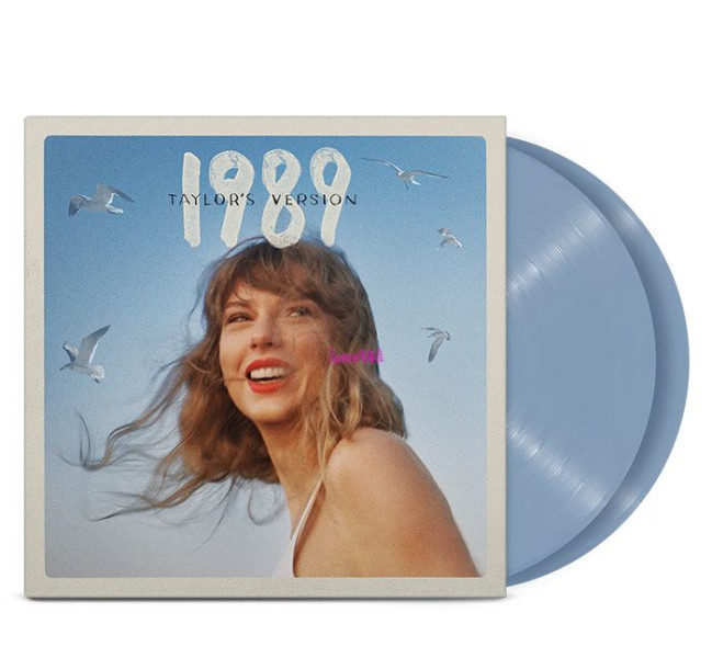 Виниловая пластинка Taylor Swift - 1989 - Taylor's Version (2LP) голубой винил