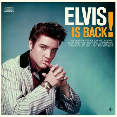 Виниловая пластинка Elvis Presley - Elvis Is Back! (2021, 45 об/мин, 7 дюймов, Glamourama Records)