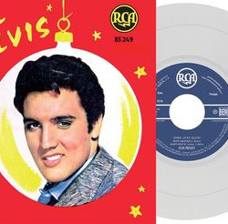 Виниловая пластинка Elvis Presley - Ep Étranger N°12 - Noël Avec Elvis Translucent Vinyl