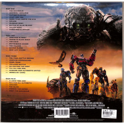 Виниловая пластинка Jongnic Bontemps - Transformers: Rise Of The Beasts (2LP) красный, фиолетовый винил