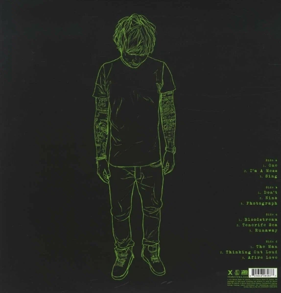 Виниловая пластинка Ed Sheeran - X (2LP)