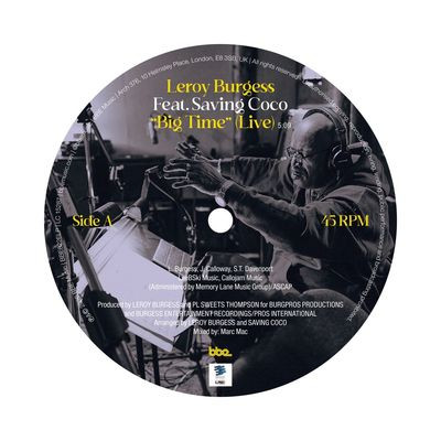 Leroy Burgess - Big Time / Let'S Do It (LP)