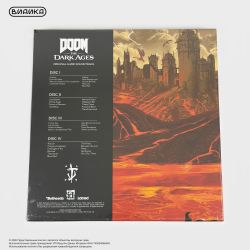 Виниловая пластинка США Finishing Move Inc. - Doom: The Dark Ages (Original Game Soundtrack) (4LP)