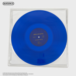 Виниловая пластинка США Kanye West - Jesus Is King (LP) Blue Translucent