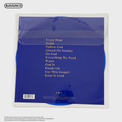 Виниловая пластинка США Kanye West - Jesus Is King (LP) Blue Translucent