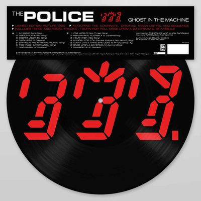 Виниловая пластинка The Police - Ghost In The Machine (LP Picture Disc)