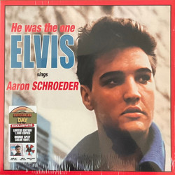 Виниловая пластинка Elvis Presley - He Was The One (Elvis Sings Aaron Schroeder) (Cornetto Effect Red/Blue Vinyl) (Rsd 2023)
