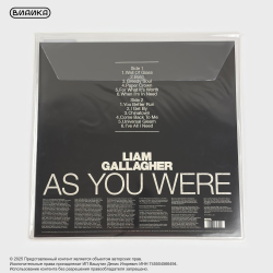Виниловая пластинка Liam Gallagher - As You Were (LP)