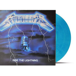 Виниловая пластинка Metallica - Ride The Lightning (LP) Blue Splatter
