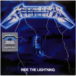 Виниловая пластинка Metallica - Ride The Lightning (LP) Blue Splatter