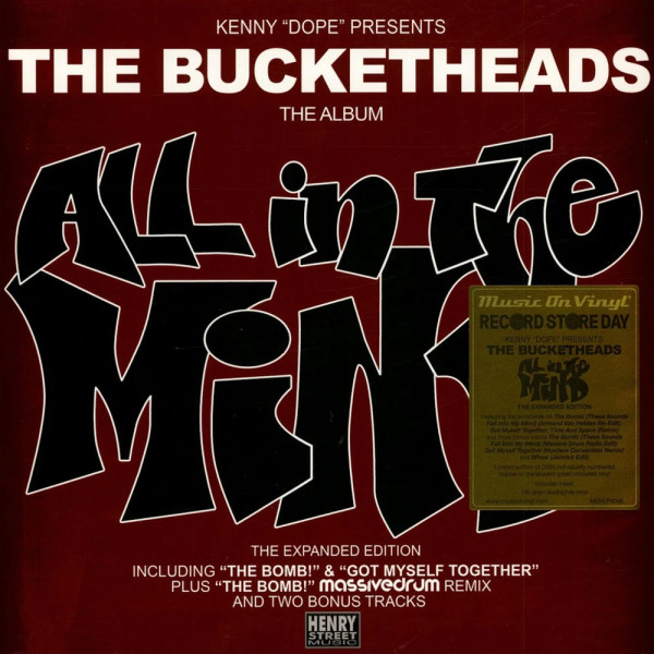 Виниловая пластинка The Bucketheads Kenny "Dope" Gonzalez - All In The Mind (2LP) Translucent Green