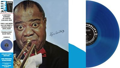 Виниловая пластинка Louis Armstrong - The Definitive Album By Louis Armstrong (Audio Fidelity) (Blue Vinyl)