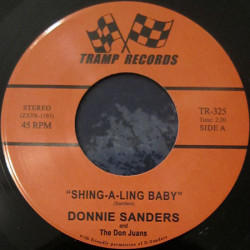 Виниловая пластинка Donnie Sanders - Shing A Ling Baby