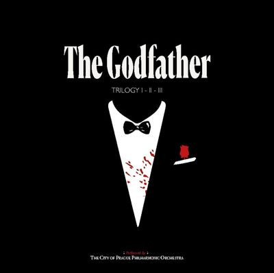 Виниловая пластинка The City of Prague Philharmonic Orchestra - Music From The Godfather - Trilogy I - II - III (2LP) Clear Red Splatter
