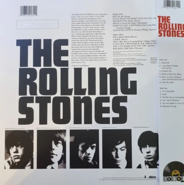Виниловая пластинка The Rolling Stones - The Rolling Stones (LP) RSD 2024