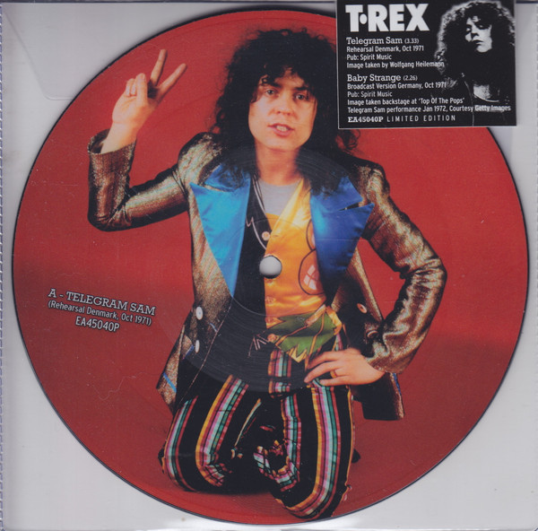 Виниловая пластинка T. Rex - Telegram Sam/Baby Strange