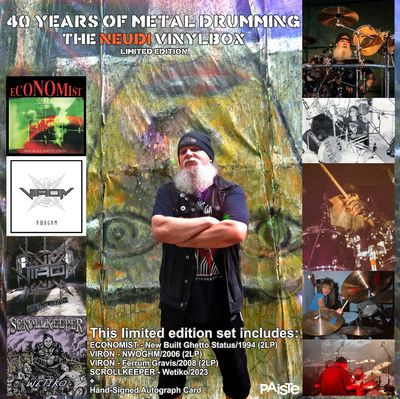 Виниловая пластинка Various Artists - 40 Years Of Metal Drumming (7Lp Box Set)