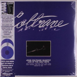 Виниловая пластинка John Coltrane - Live At The Half Note (Blue/White Vinyl 3Lp)