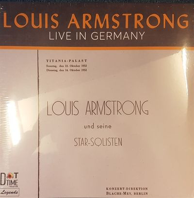 Виниловая пластинка Louis Armstrong - Live In Germany 1952