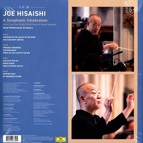 Виниловая пластинка Royal Philharmonic Orchestra Joe Hisaishi - A Symphonic Celebration (Music From The Studio Ghibli Films Of Hayao Miyazaki) (2LP)