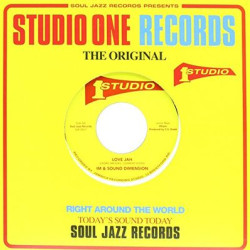 Виниловая пластинка Soul Jazz Records Presents Studio One 45S: Brentfo - Greedy G / Love Jah