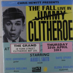 Виниловая пластинка The Fall - Live In Clitheroe 2013