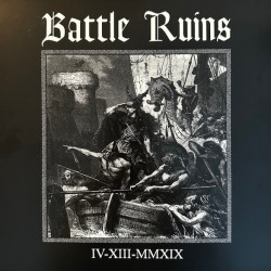 Виниловая пластинка Battle Ruins - Iv.Xiii.Mmxix (Clear With Black Splatter Vinyl)