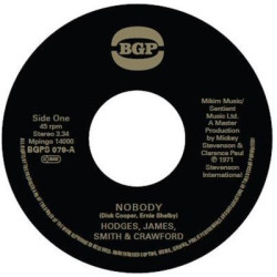 Виниловая пластинка Hodges, James, Smith &amp; Crawford - Nobody