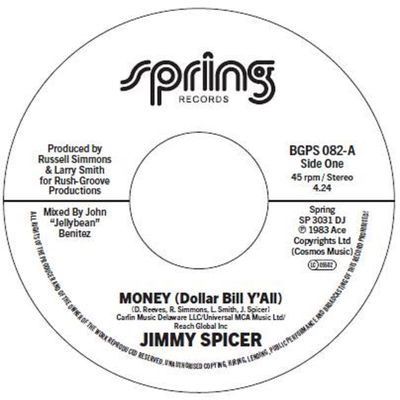 Виниловая пластинка Jimmy Spicer - Money (Dollar Bill Y’All)