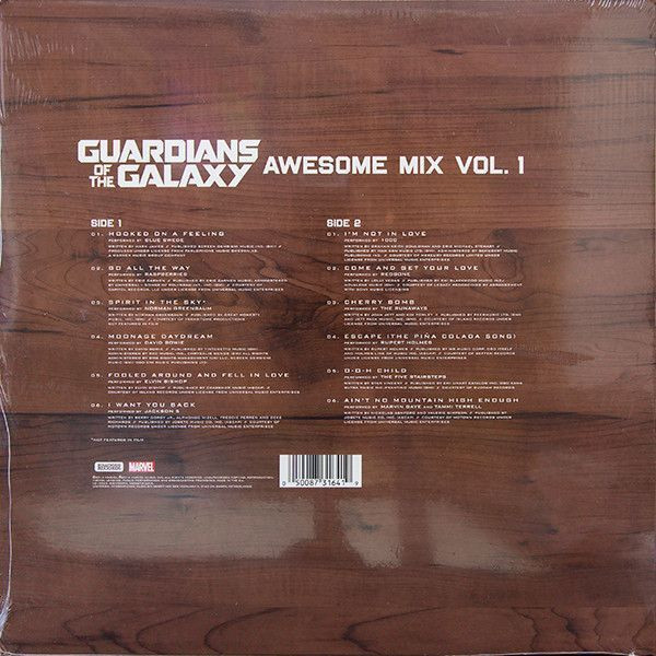 Виниловая пластинка Various Artists - Guardians Of The Galaxy: Awesome Mix Vol. 1 (colLP) коричневый винил