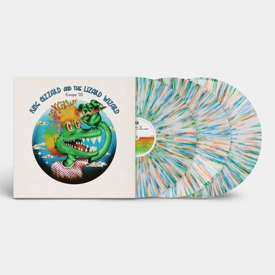 Виниловая пластинка King Gizzard and the Lizard Wizard - Europe '25 Vol. II (Triple Gatefold - Rainbow Sprinkles Splatter) (LP)