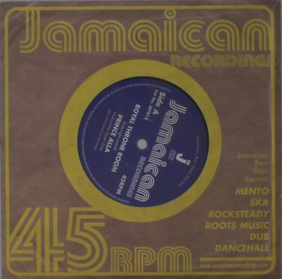 Виниловая пластинка Prince Alla - Royal Throne Room / Hail Rasta