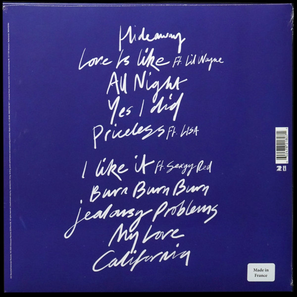 Виниловая пластинка Maroon 5 - Love Is Like (LP) Blue