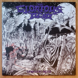 Виниловая пластинка The Glorious Dead - Cemetery Paths (Purple/Black With White Splatters)