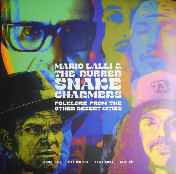 Виниловая пластинка Mario Lalli & The Rubber Snake Charmers - Folklore From Other Desert Cities (Transparent W/ Purple/Splatter Vinyl)
