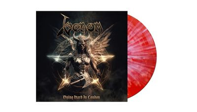 Виниловая пластинка Venom - Dying Hard In London (Red W/ White Splatter Vinyl)