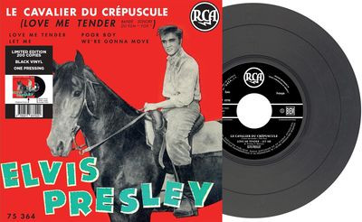 Виниловая пластинка Elvis Presley - Ep Étranger N°11 - Le Cavalier Du Crépuscule Black Vinyl