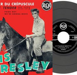 Виниловая пластинка Elvis Presley - Ep Étranger N°11 - Le Cavalier Du Crépuscule Black Vinyl