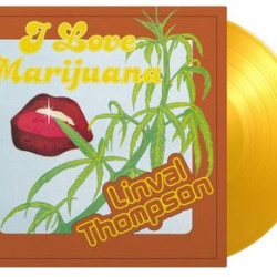 Виниловая пластинка Linval Thompson - I Love Marijuana (1LP Yellow Coloured)