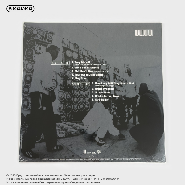 Виниловая пластинка Thug Life - Volume 1 (LP) 25th Anniversary