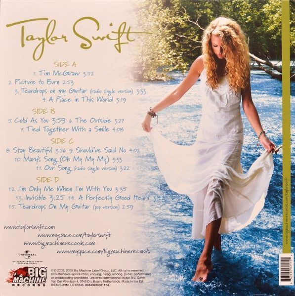 Виниловая пластинка Taylor Swift - Taylor Swift (2LP)