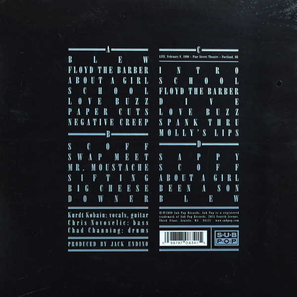 Виниловая пластинка Nirvana - Bleach deluxe (2LP)